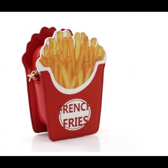 French Fries 🍟 purse with French fries earrings - Picture 4 of 5